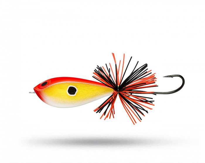 Rapala BX Skitter Frog 5,5cm - Gold Fluo Red i gruppen Fiskedrag / Ytbeten och Poppers hos Örebro Fiske & Outdoor AB (BXSF05 GFR)